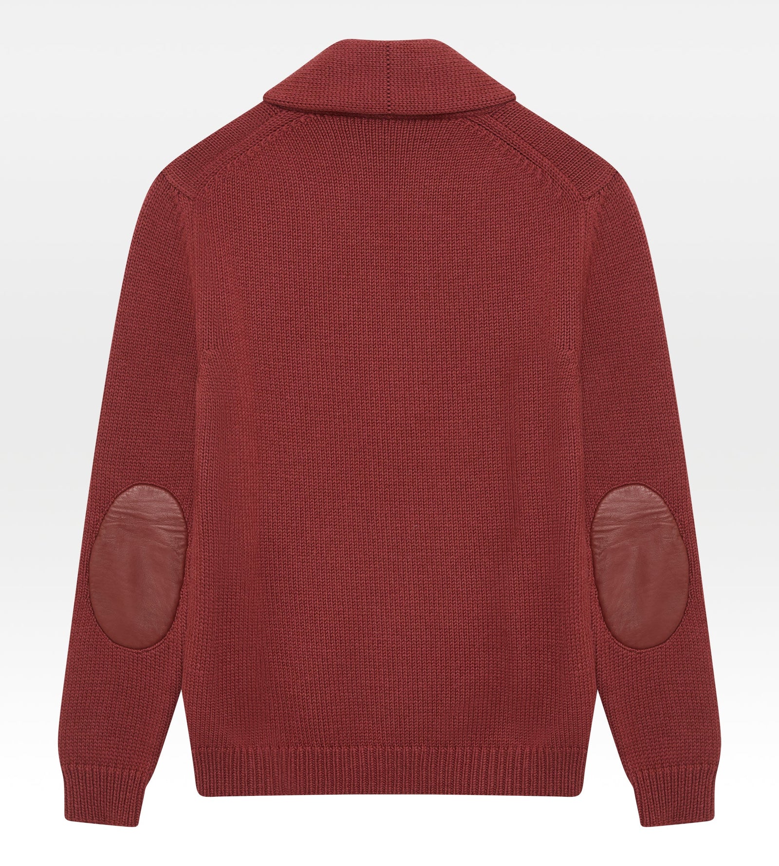 Pull Col Ch Le En Laine Framboise