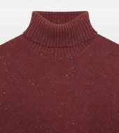 Pull Col Roul En Cachemire