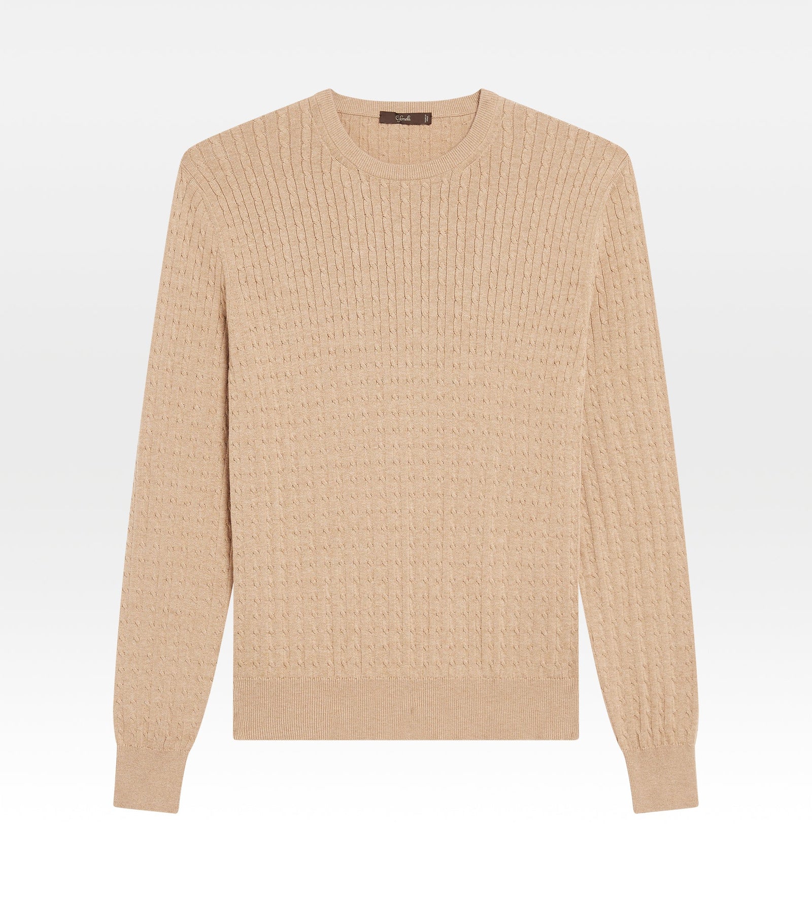 Pull Col Rond En Coton