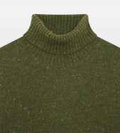 Pull à col roulé en cachemire