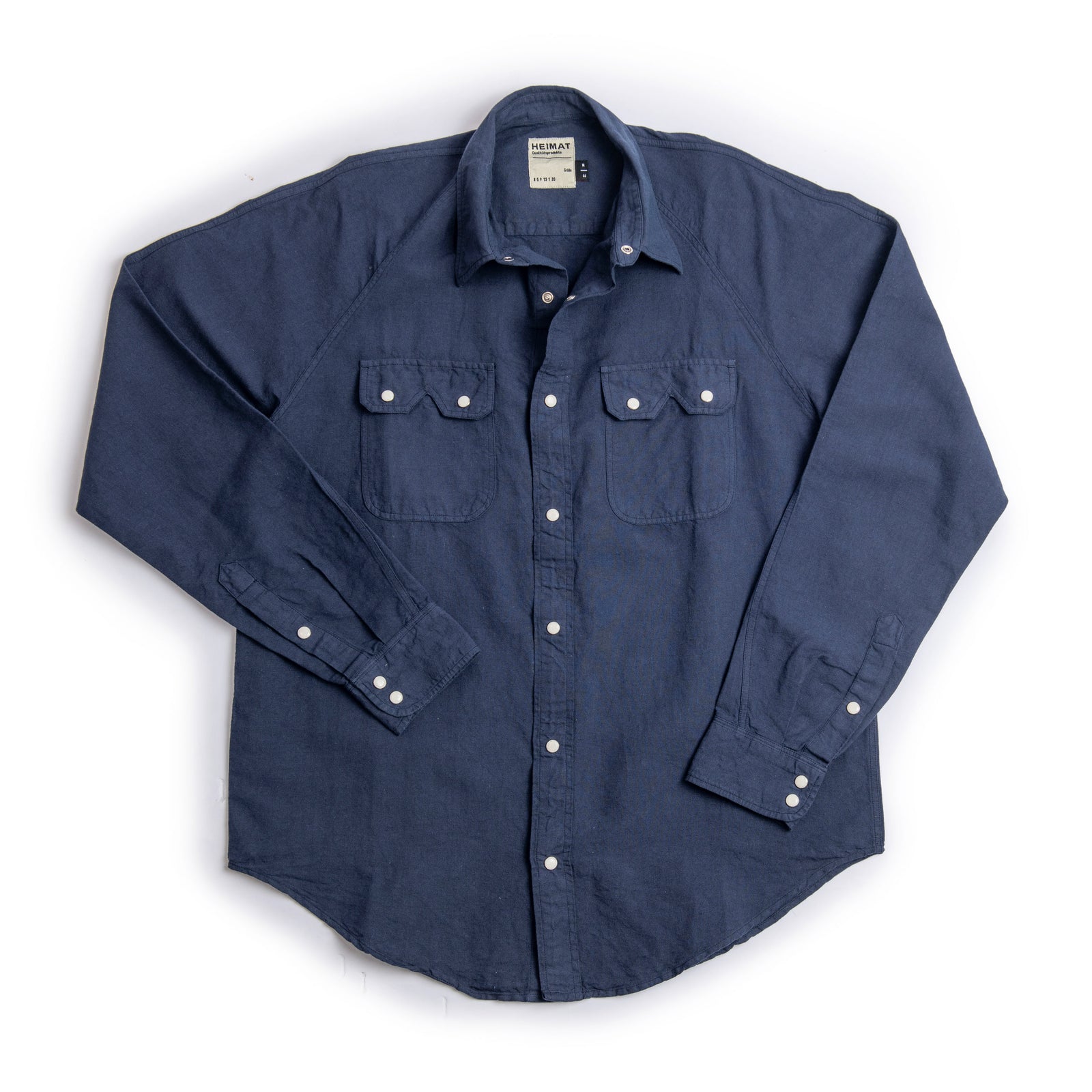 Push Button Shirt Cotton Hemp Gd