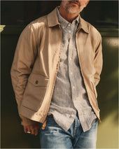 The Airman Jacket In Organic Foundation Twill