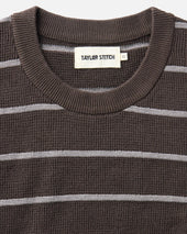 The Brody Sweater Tee In Stripe