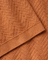 The Button Down Polo In Desert Herringbone