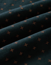The Conrad Shirt In Pigeon Foulard Pincord