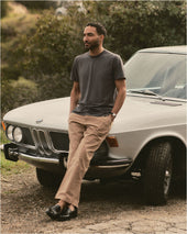 The Cotton Hemp Tee In Faded