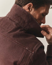 The Ryder Jacket In Chipped Canvas