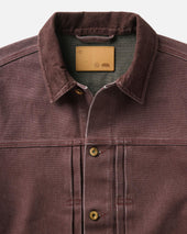 The Ryder Jacket In Chipped Canvas