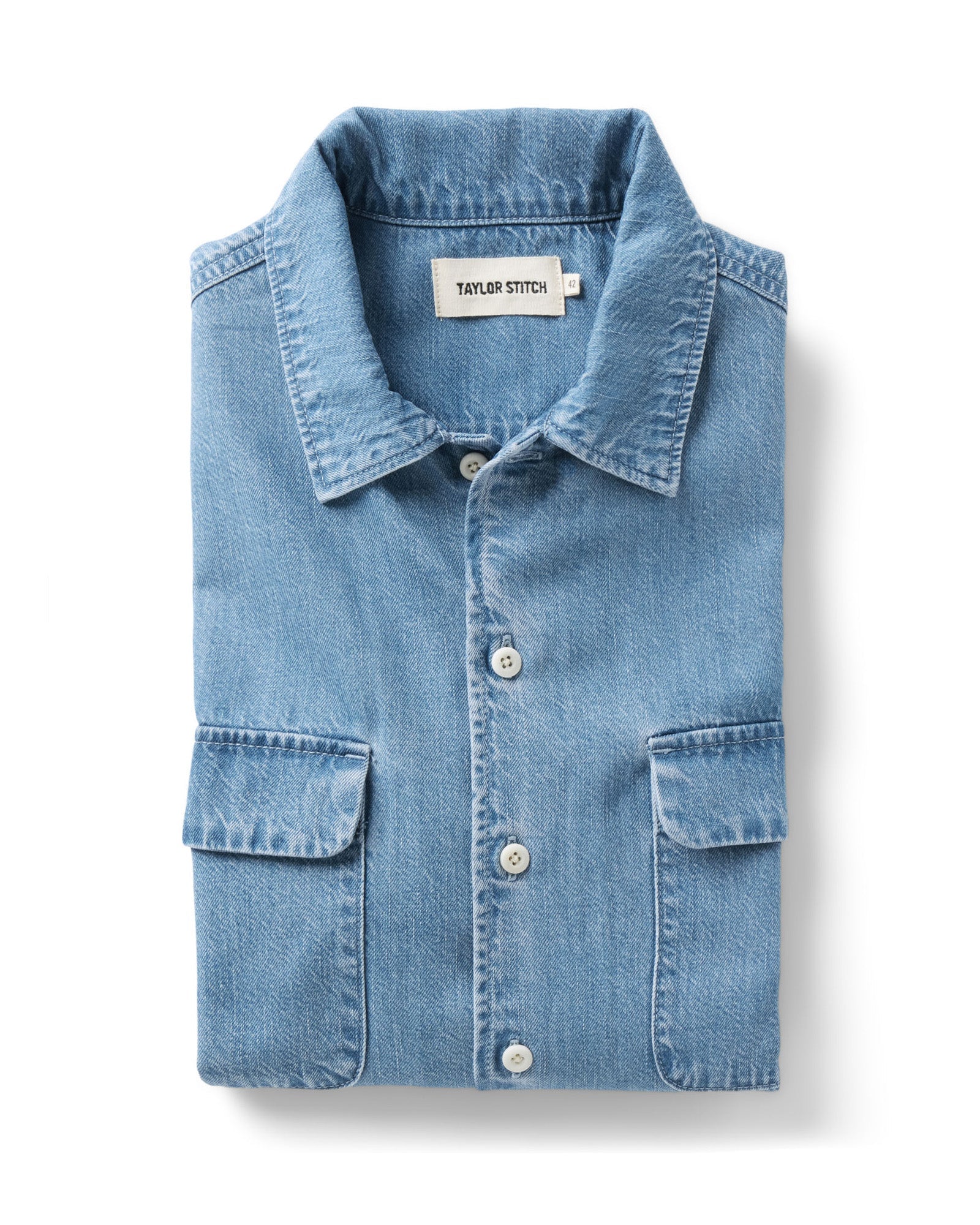 The Shore Shirt In Washed Twill