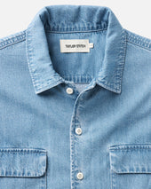 The Shore Shirt In Washed Twill