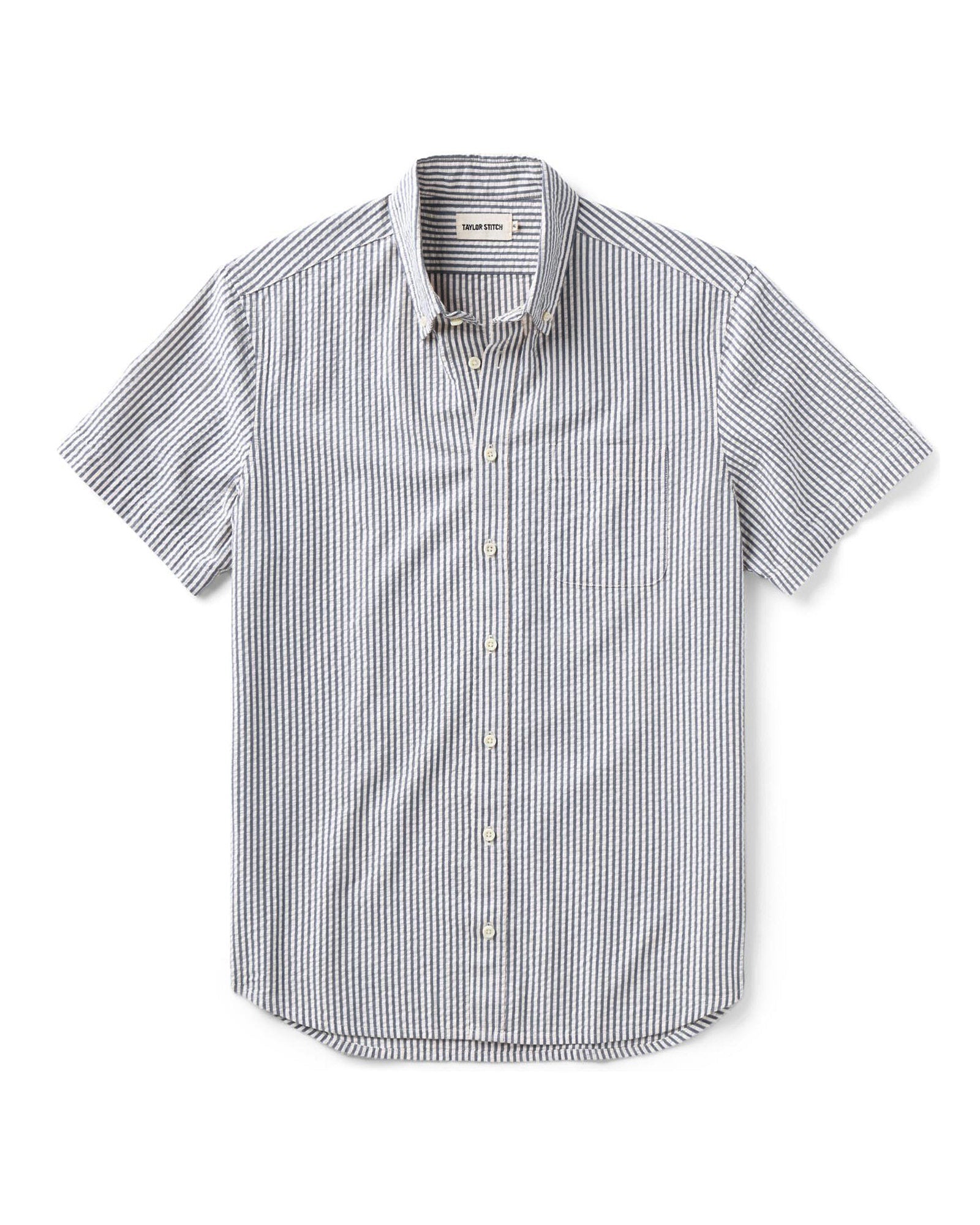 The Short Sleeve Jack In Stripe Seersucker