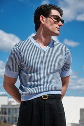 Quadra Knit Top