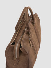 Quentin 009 Light Brown Suede Bag
