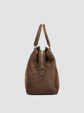 Quentin 009 Light Brown Suede Bag