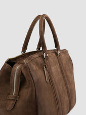 Quentin 009 Light Brown Suede Bag