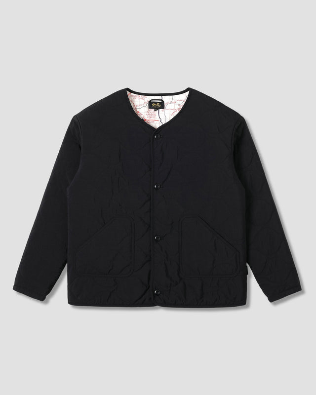 Quilted Liner Jacket (Black)