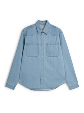 Quito Shirt Mullins Denim Indigo Light