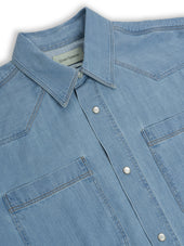 Quito Shirt Mullins Denim Indigo Light