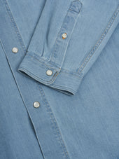 Quito Shirt Mullins Denim Indigo Light