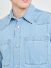 Quito Shirt Mullins Denim Indigo Light