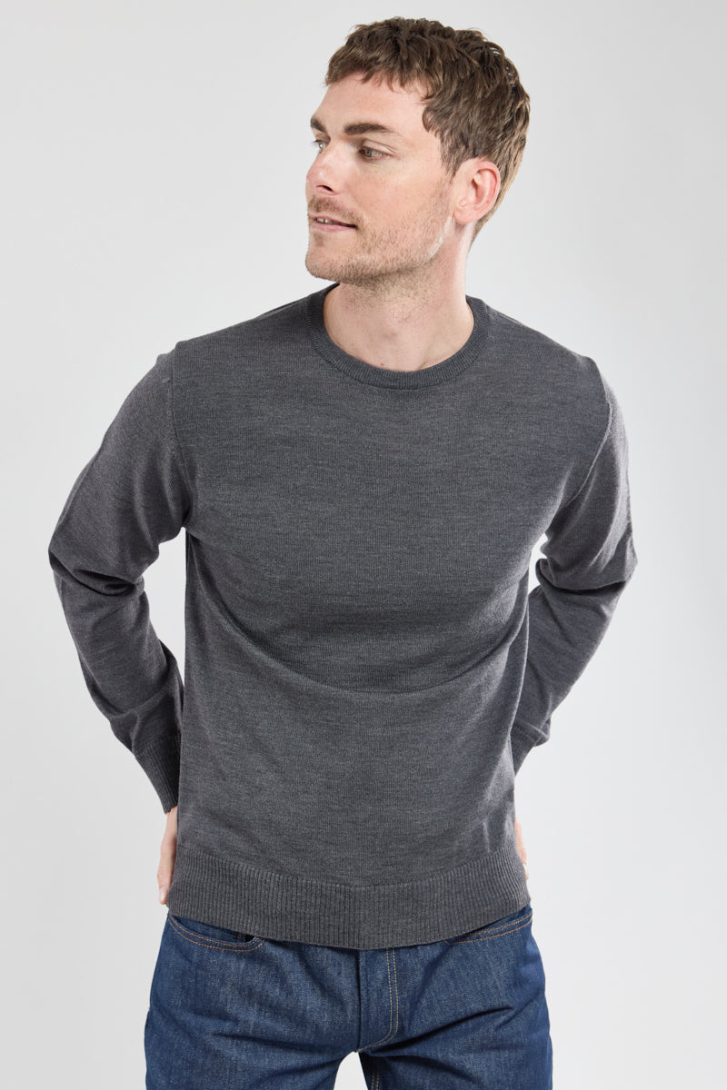 Pull uni Bérac - laine