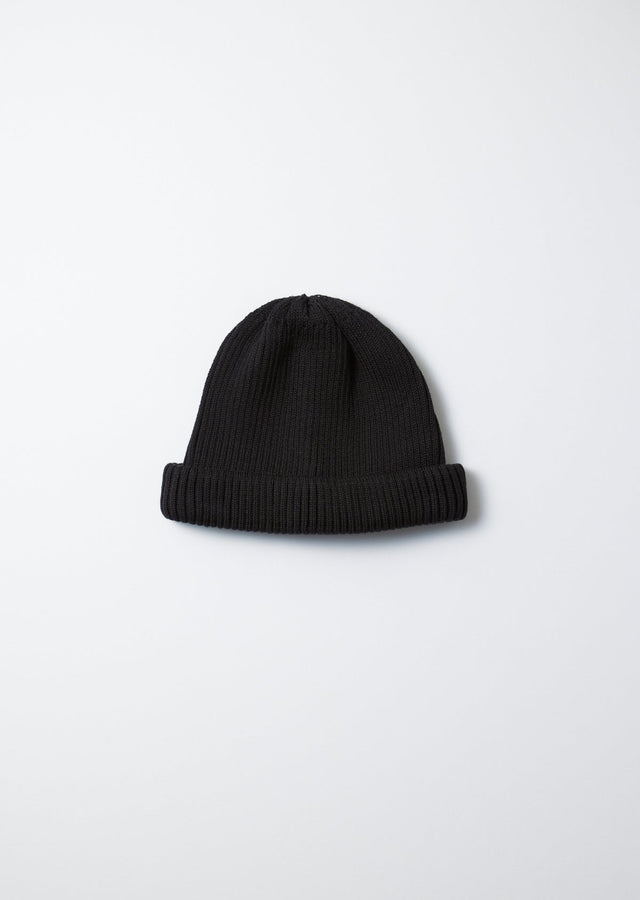 ROTOTO - Cotton Roll Up Hat - Black
