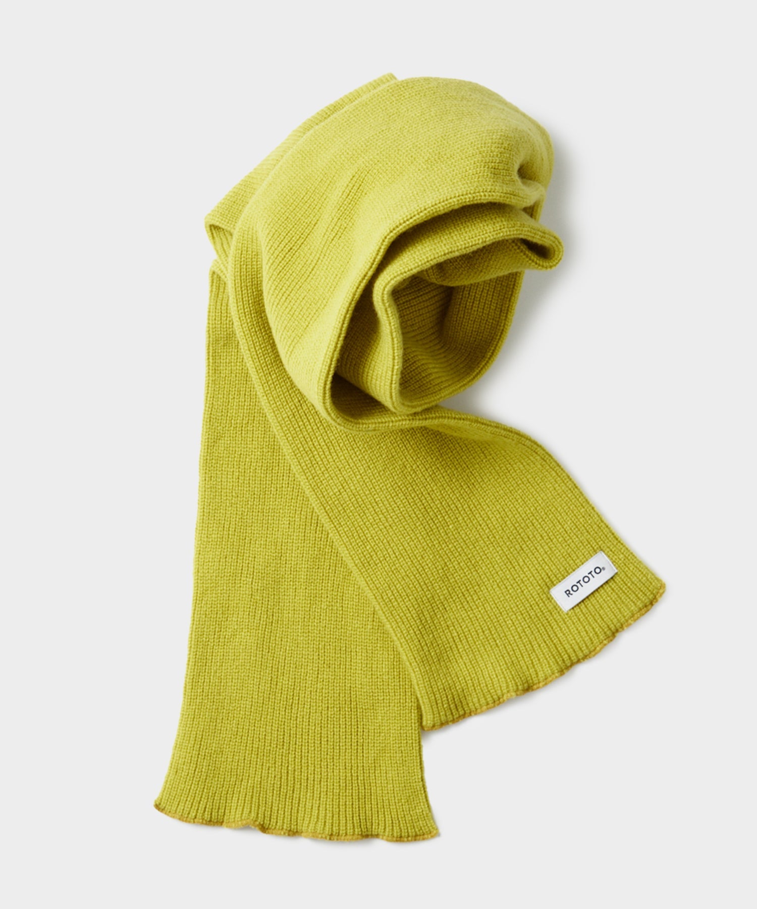 Rototo Ribbed Scarf