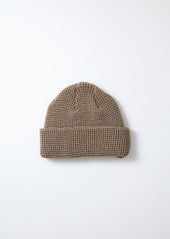 ROTOTO - Cotton Waffle Knit Watch Cap - Grey