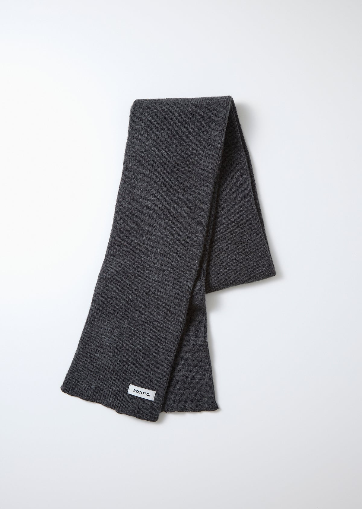 ROTOTO - Sockstole Scarf - Charcoal
