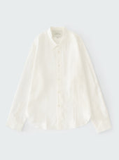 Rafe Linen Shirt In Milk