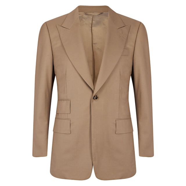 Tan Gabardine Jacket