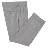 Silver Flannel Heritage Trousers