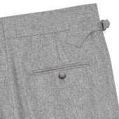 Silver Flannel Heritage Trousers