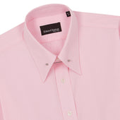 Pink Micro Check Cotton Pin Collar Shirt