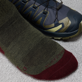Kaki Bordeaux Laine