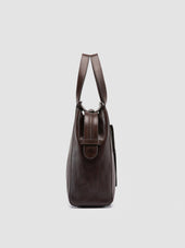 RARE 049 - Brown Leather Briefcase
