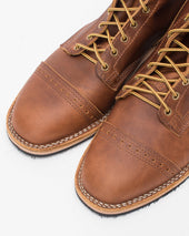 Iron Heart Int'l x Wesco® 7" Toe Cap Boot - The "Guildsman" - British Tan Domain