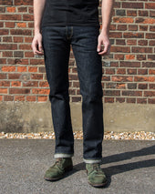 21oz Selvedge Denim Slim Straight Cut Jeans - Indigo