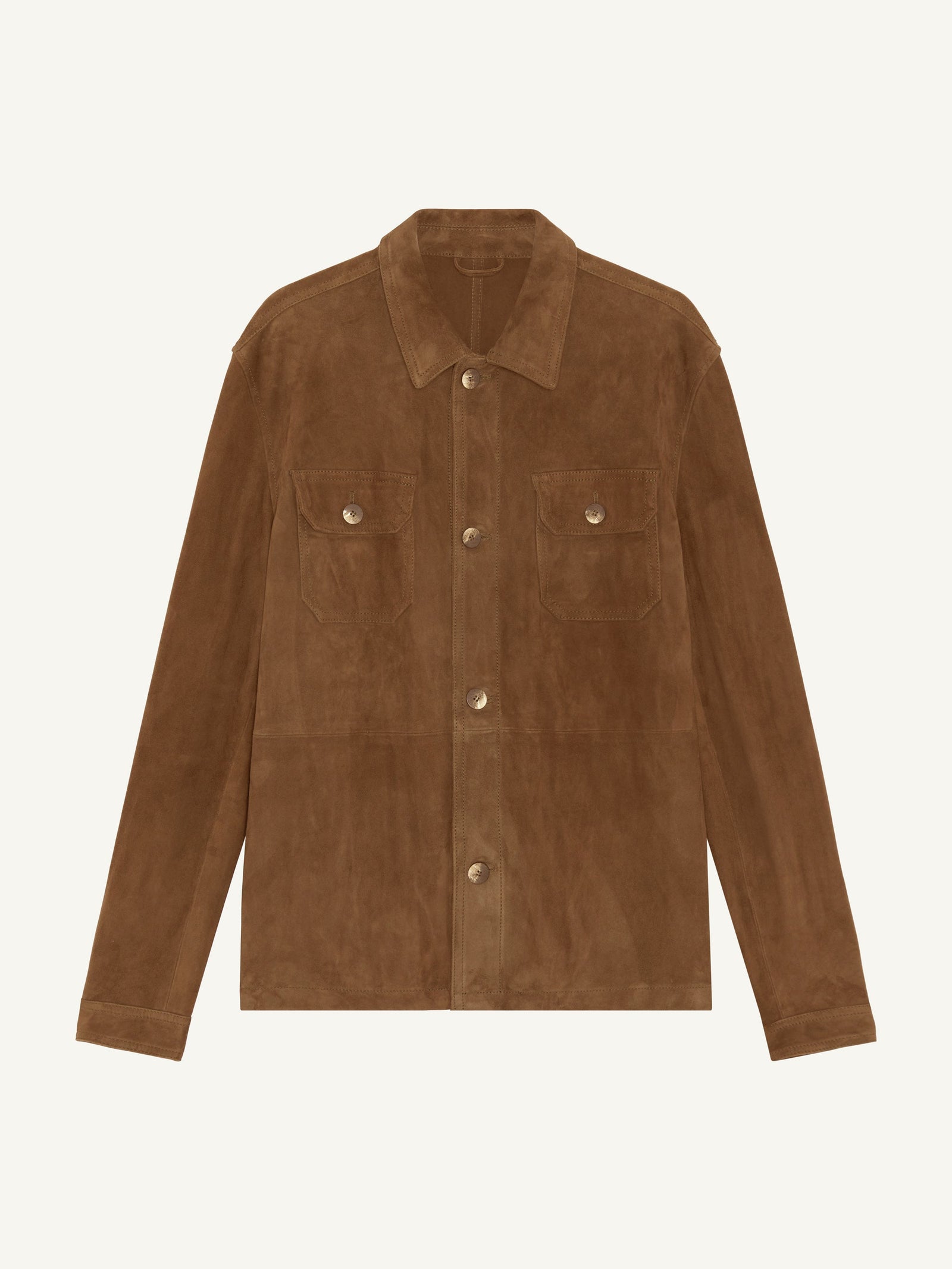 RAVI SUEDE OVERSHIRT