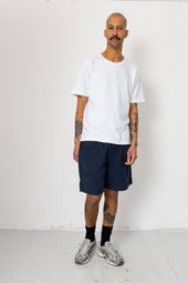 Relaxed Assembly Short Cotton Linen