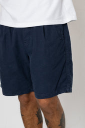 Relaxed Assembly Short Cotton Linen
