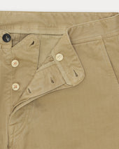 Reno Pantaloni In Herringbone Di Cotone