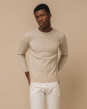 Superfine Lambswool Crew Neck In