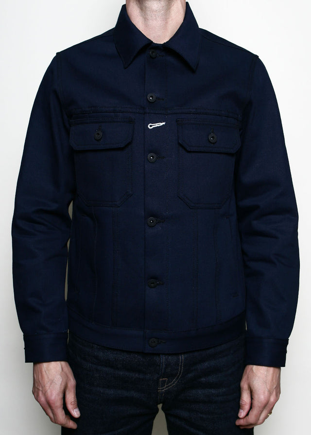 Cruiser Jacket // 13.5oz Indigo x Black