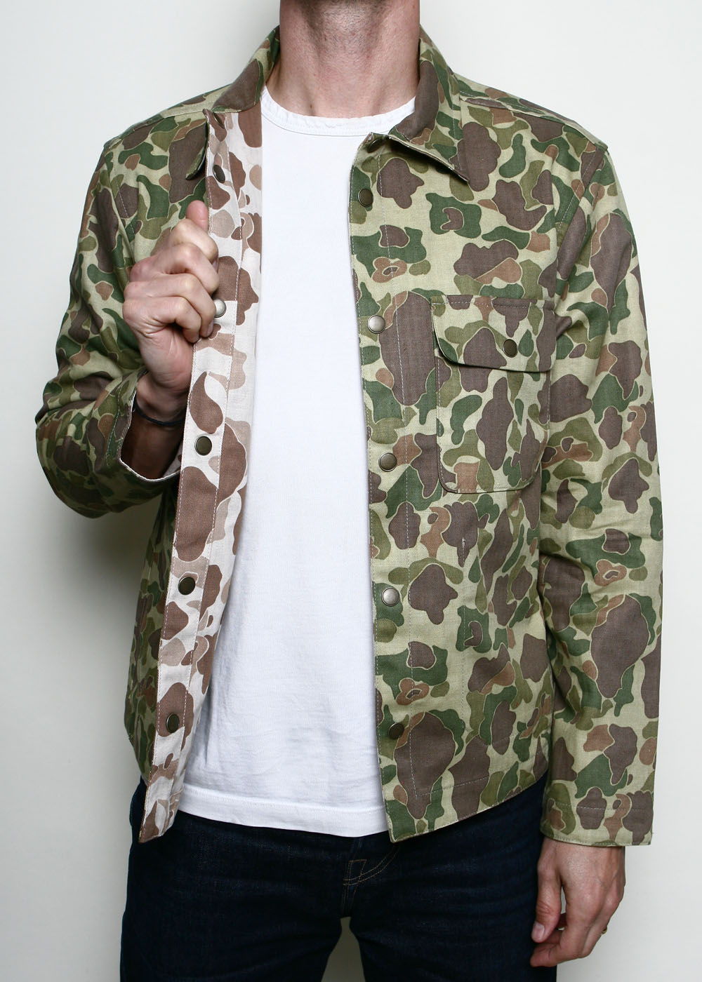 Field Jacket Reversible Frog Camo