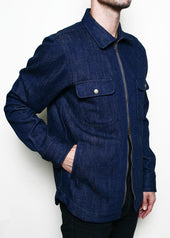 Field Jacket Knit Denim