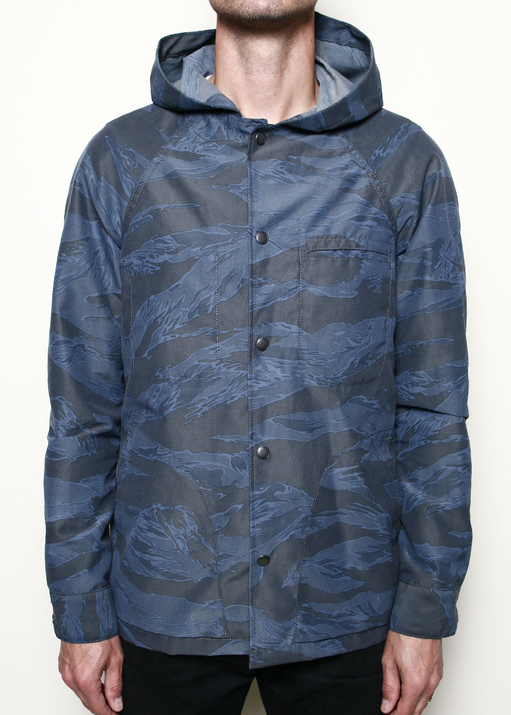 Hooded Supply Jacket Tiger Camo