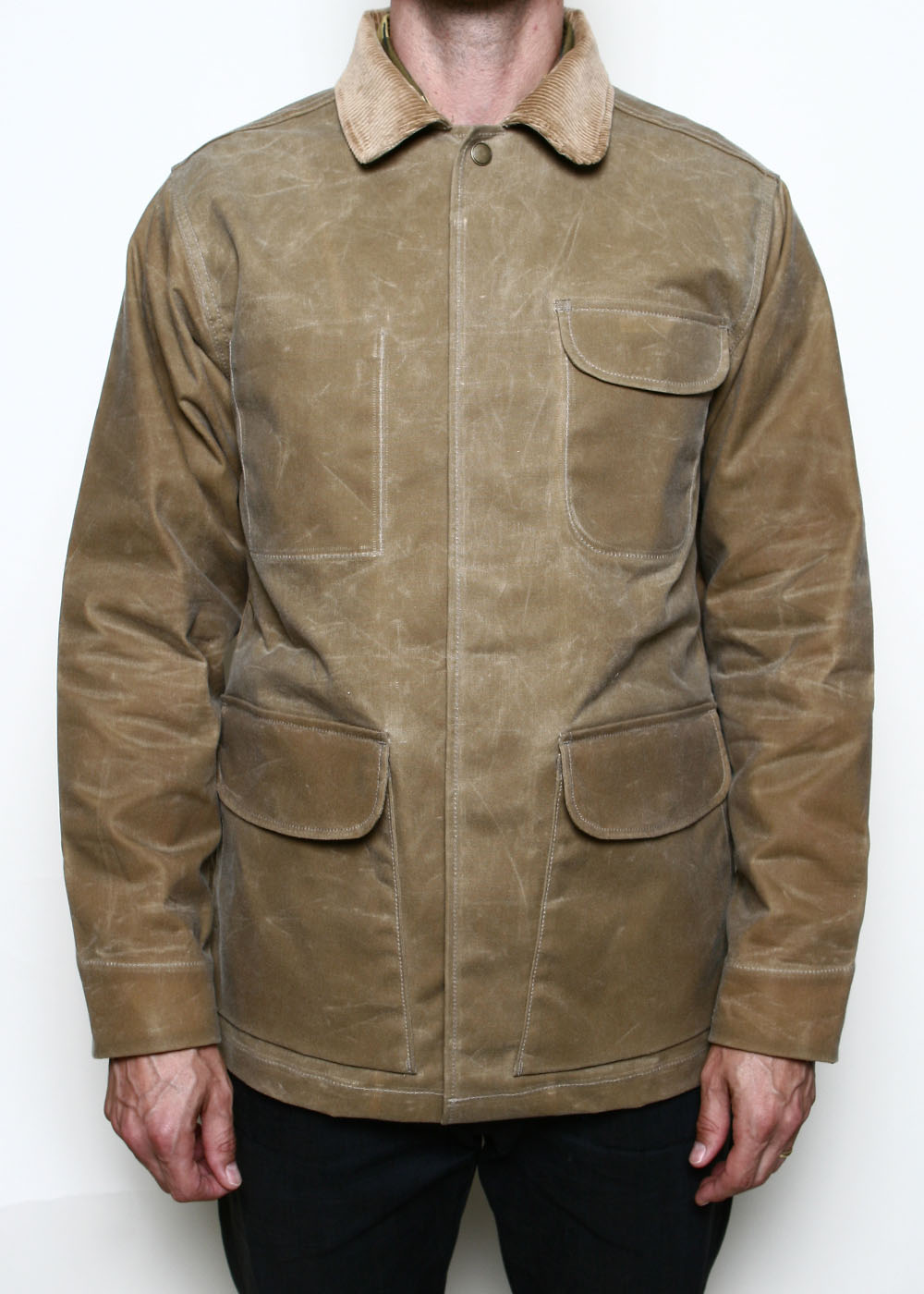 Supply Jacket Waxed Tan