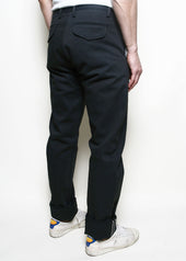 Officer Trousers High Dark Grey Selvedge