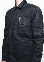 Patrol Shirt Grey Waxed Canvas